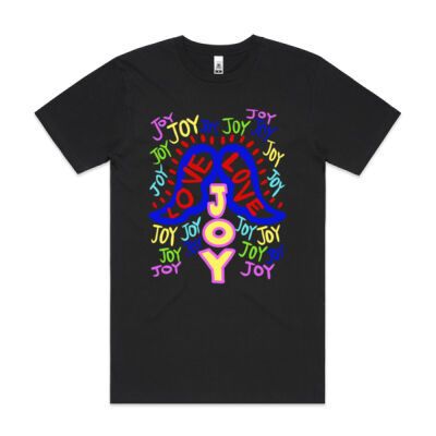 Joy - Mens Block T shirt Thumbnail